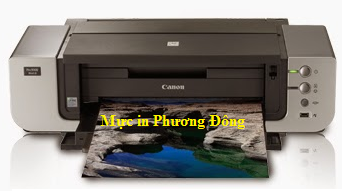 đổ mực máy in phun màu canon pro 9000